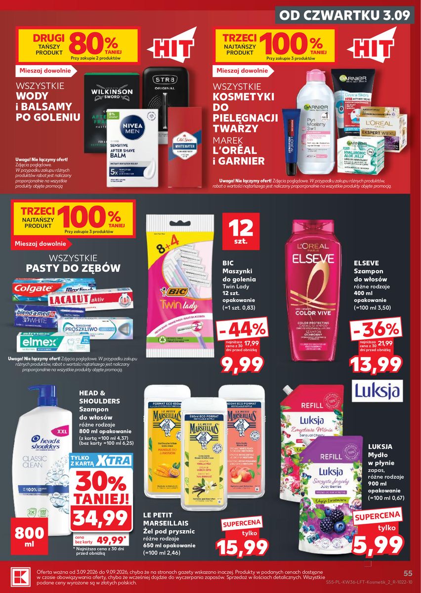 Kaufland catalog page 55 — 2026-09-03 to 2026-09-09