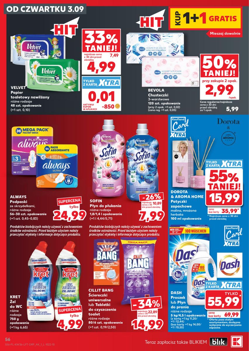 Kaufland catalog page 56 — 2026-09-03 to 2026-09-09