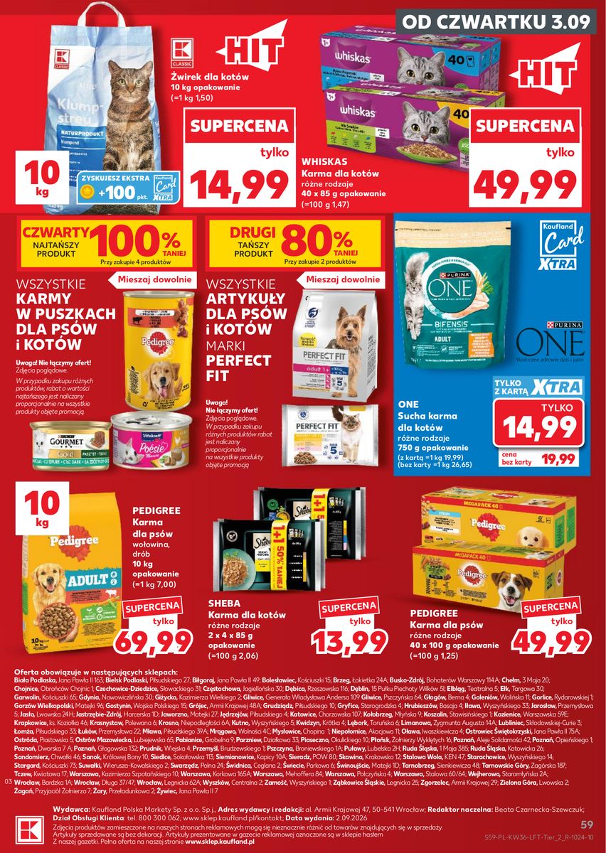 Kaufland catalog page 59 — 2026-09-03 to 2026-09-09