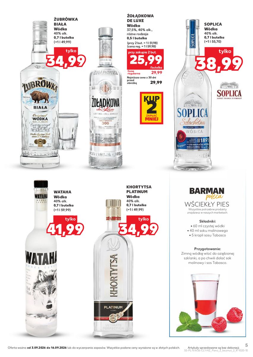 Kaufland catalog page 5 — 2026-09-03 to 2026-09-16