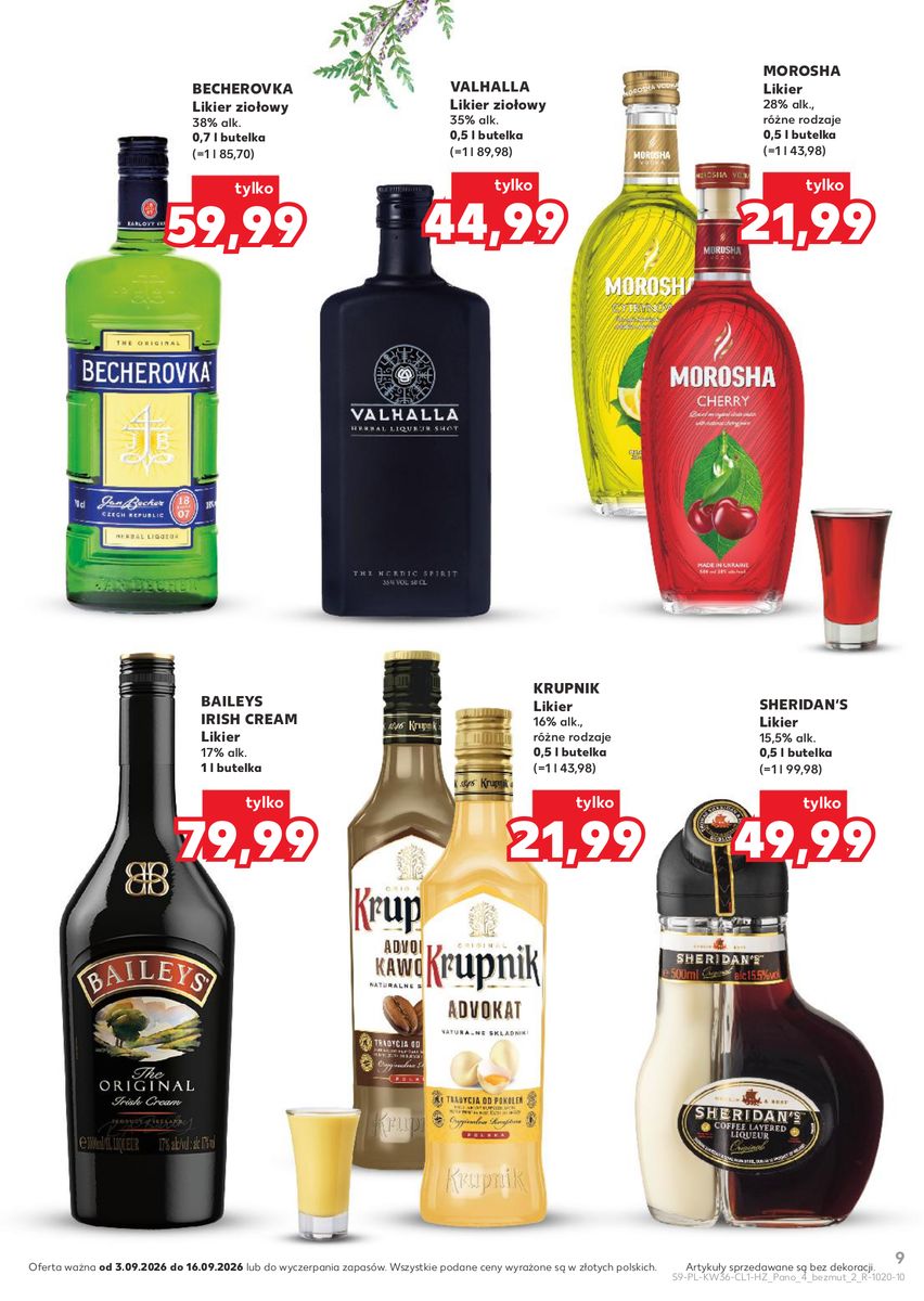 Kaufland catalog page 9 — 2026-09-03 to 2026-09-16