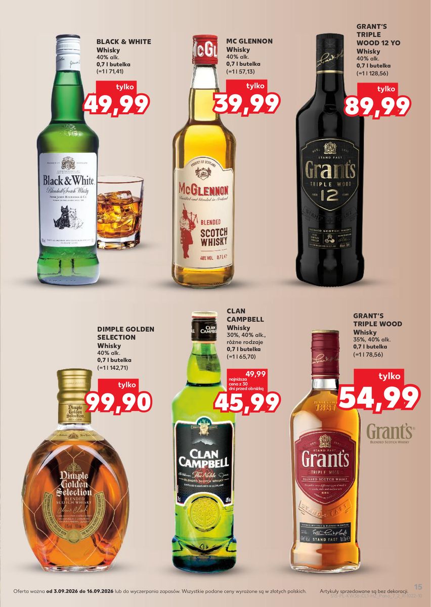 Kaufland catalog page 15 — 2026-09-03 to 2026-09-16