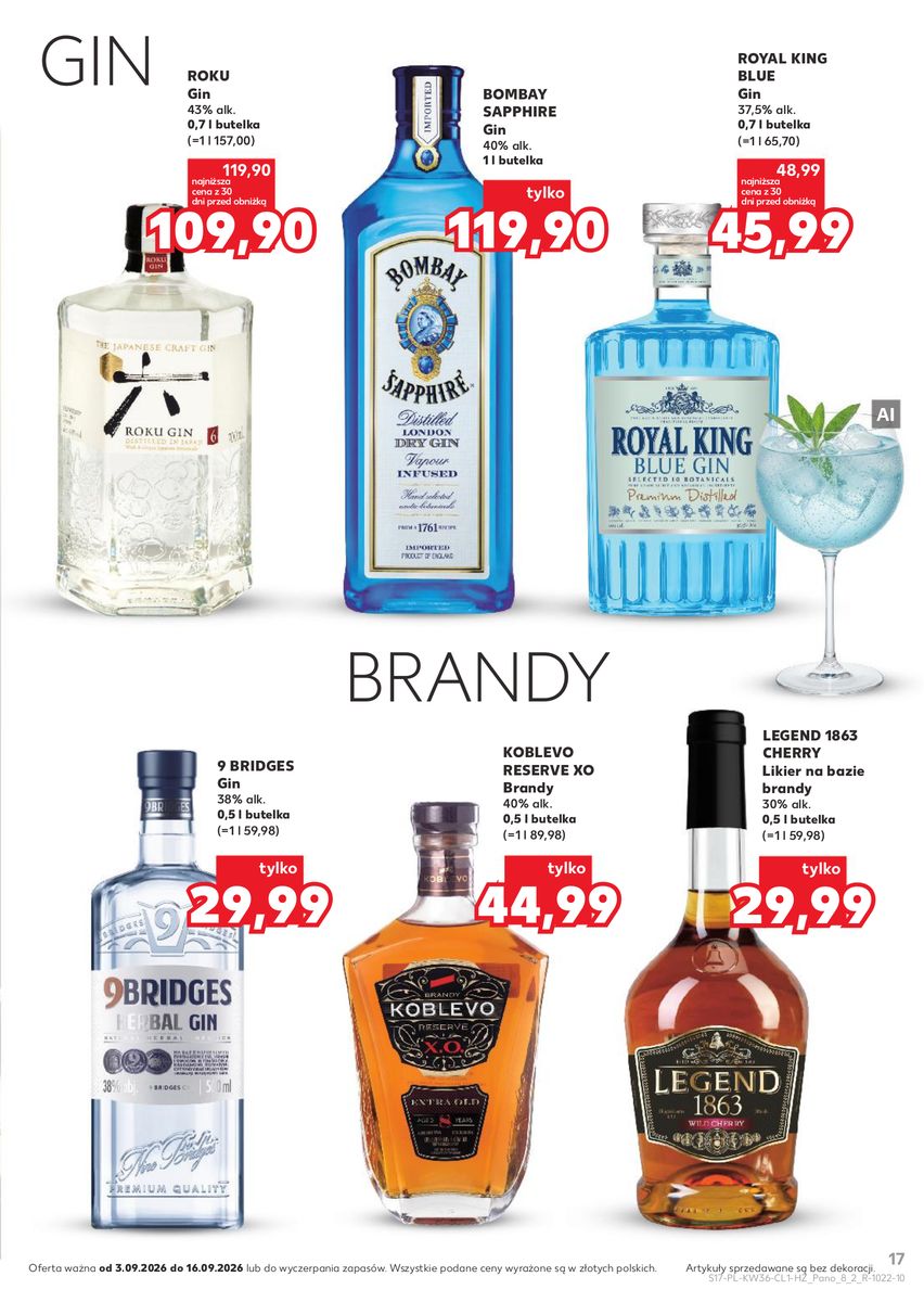Kaufland catalog page 17 — 2026-09-03 to 2026-09-16