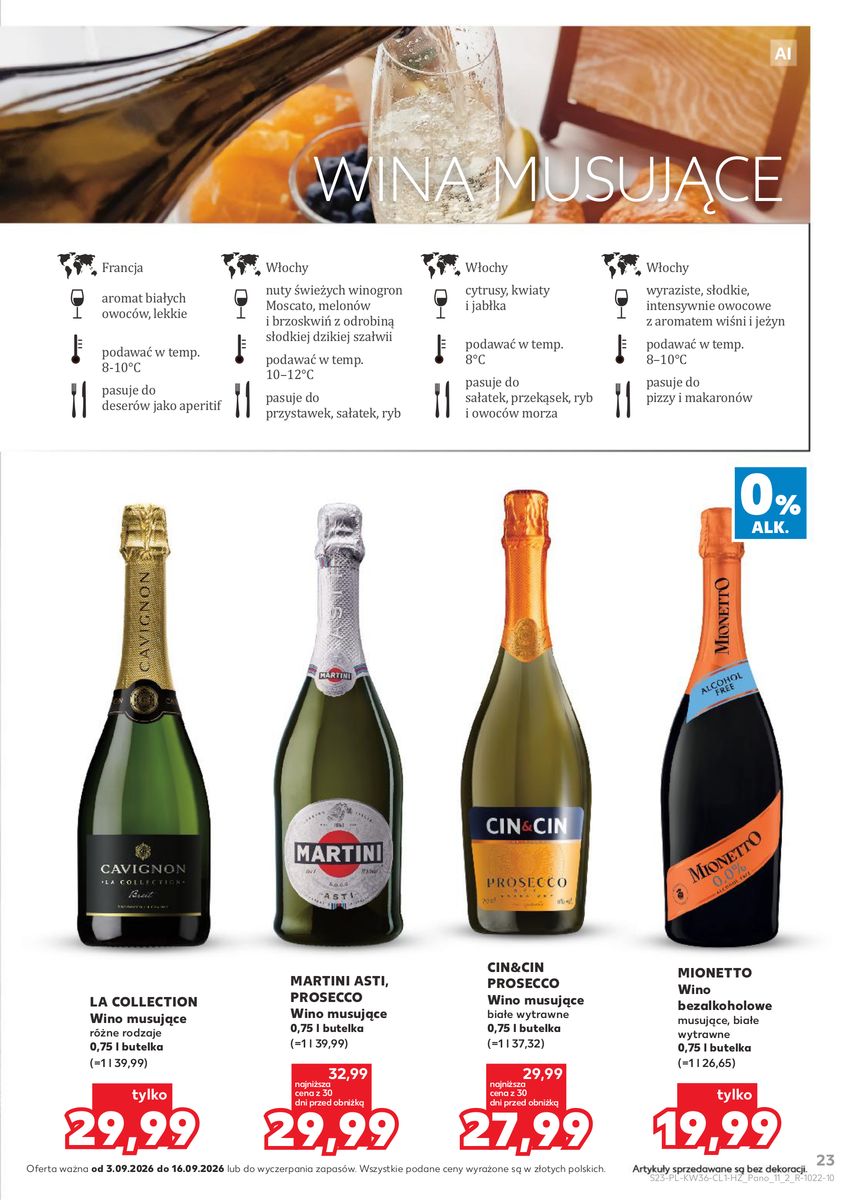 Kaufland catalog page 23 — 2026-09-03 to 2026-09-16