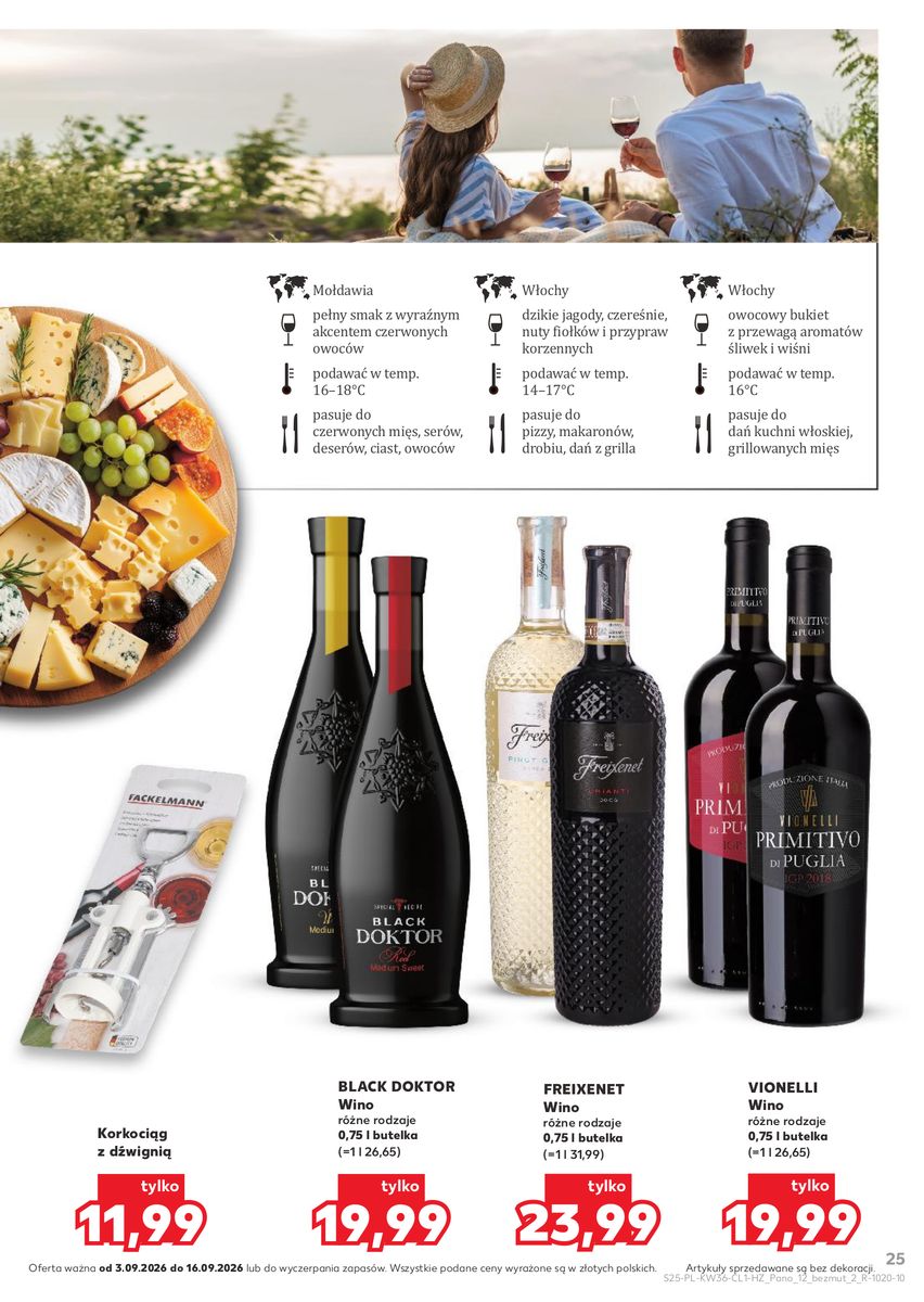 Kaufland catalog page 25 — 2026-09-03 to 2026-09-16