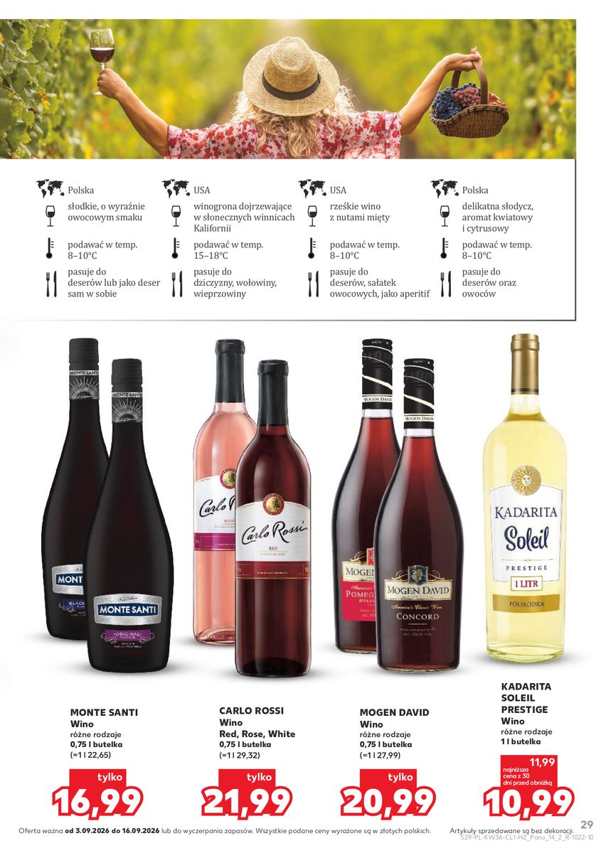Kaufland catalog page 29 — 2026-09-03 to 2026-09-16