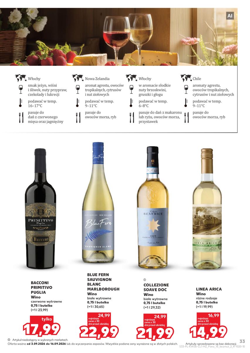 Kaufland catalog page 33 — 2026-09-03 to 2026-09-16