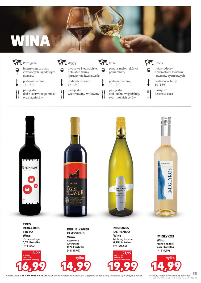 Kaufland catalog page 35 — 2026-09-03 to 2026-09-16
