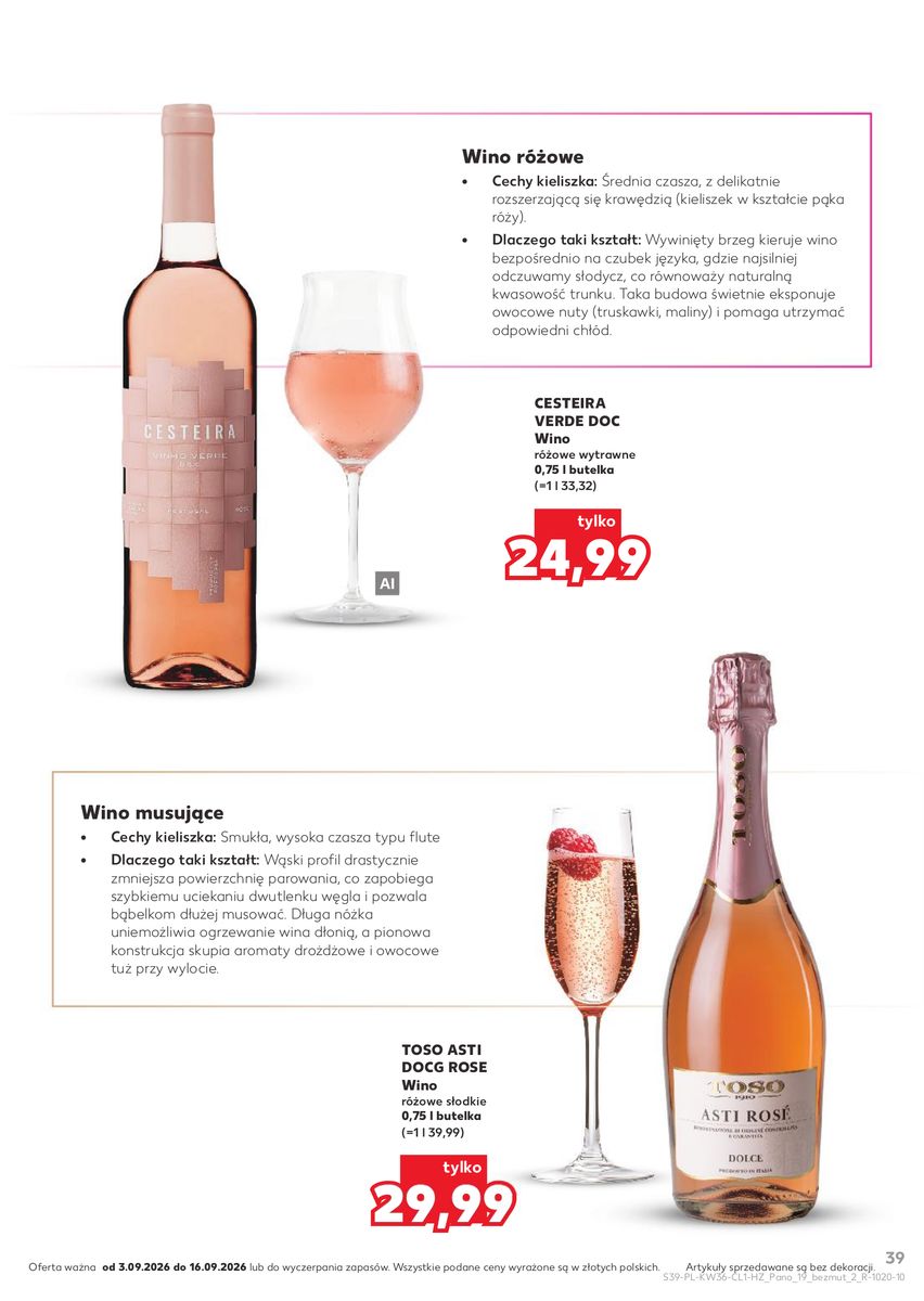 Kaufland catalog page 39 — 2026-09-03 to 2026-09-16