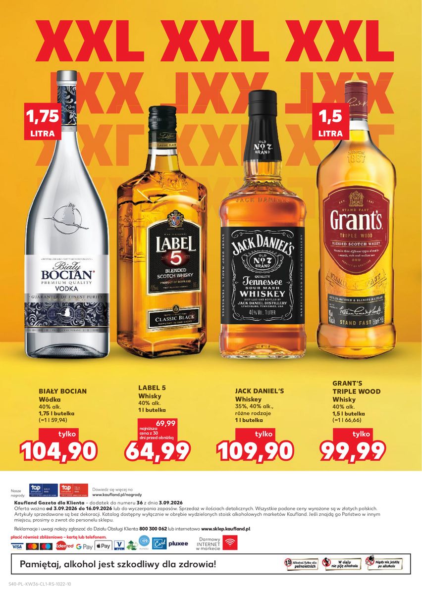 Kaufland catalog page 40 — 2026-09-03 to 2026-09-16