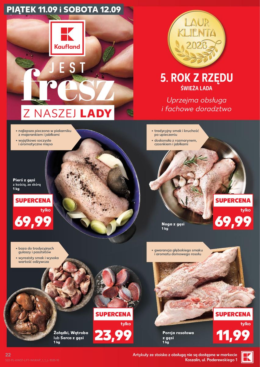 Kaufland catalog page 22 — 2026-09-10 to 2026-09-16