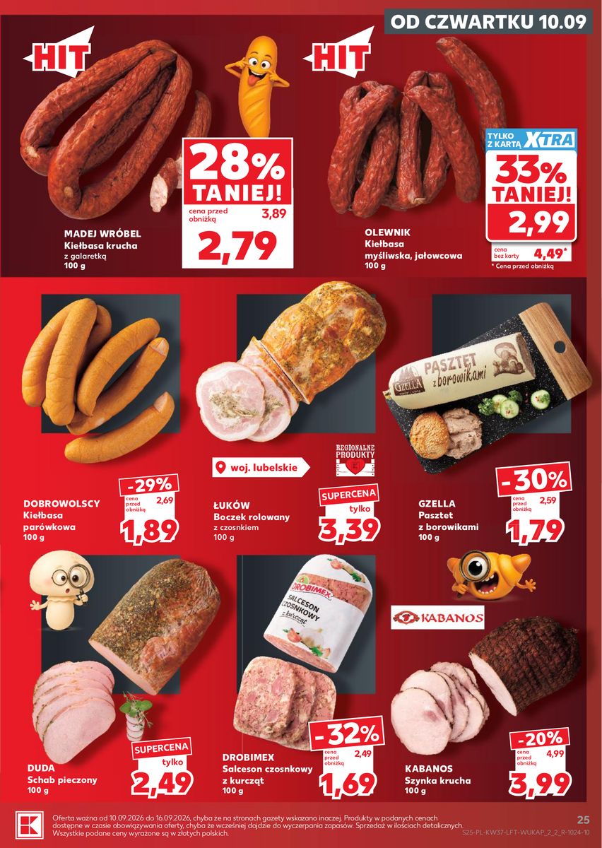 Kaufland catalog page 25 — 2026-09-10 to 2026-09-16
