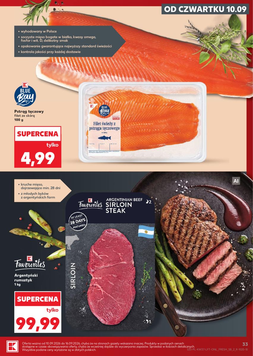 Kaufland catalog page 33 — 2026-09-10 to 2026-09-16