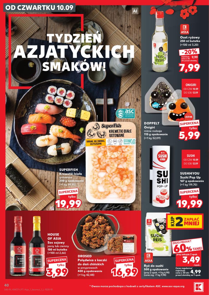 Kaufland catalog page 40 — 2026-09-10 to 2026-09-16