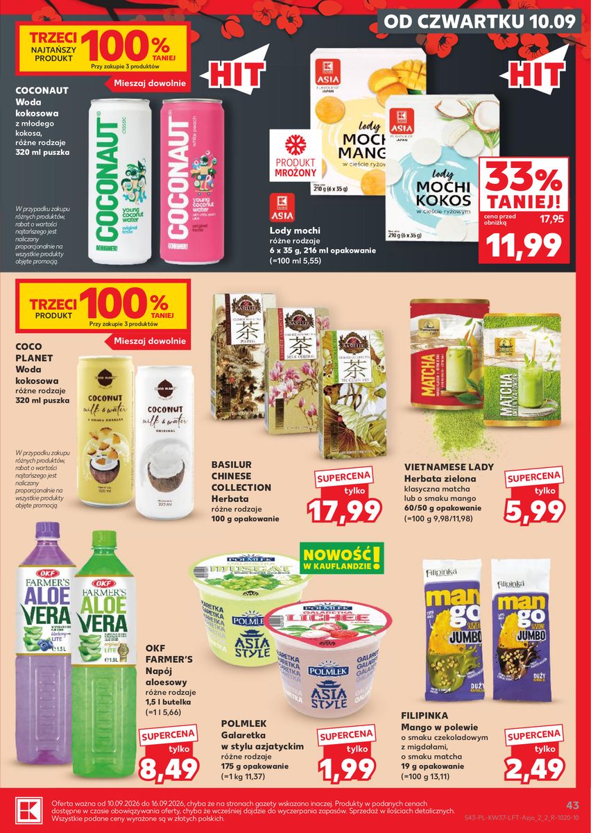 Kaufland catalog page 43 — 2026-09-10 to 2026-09-16