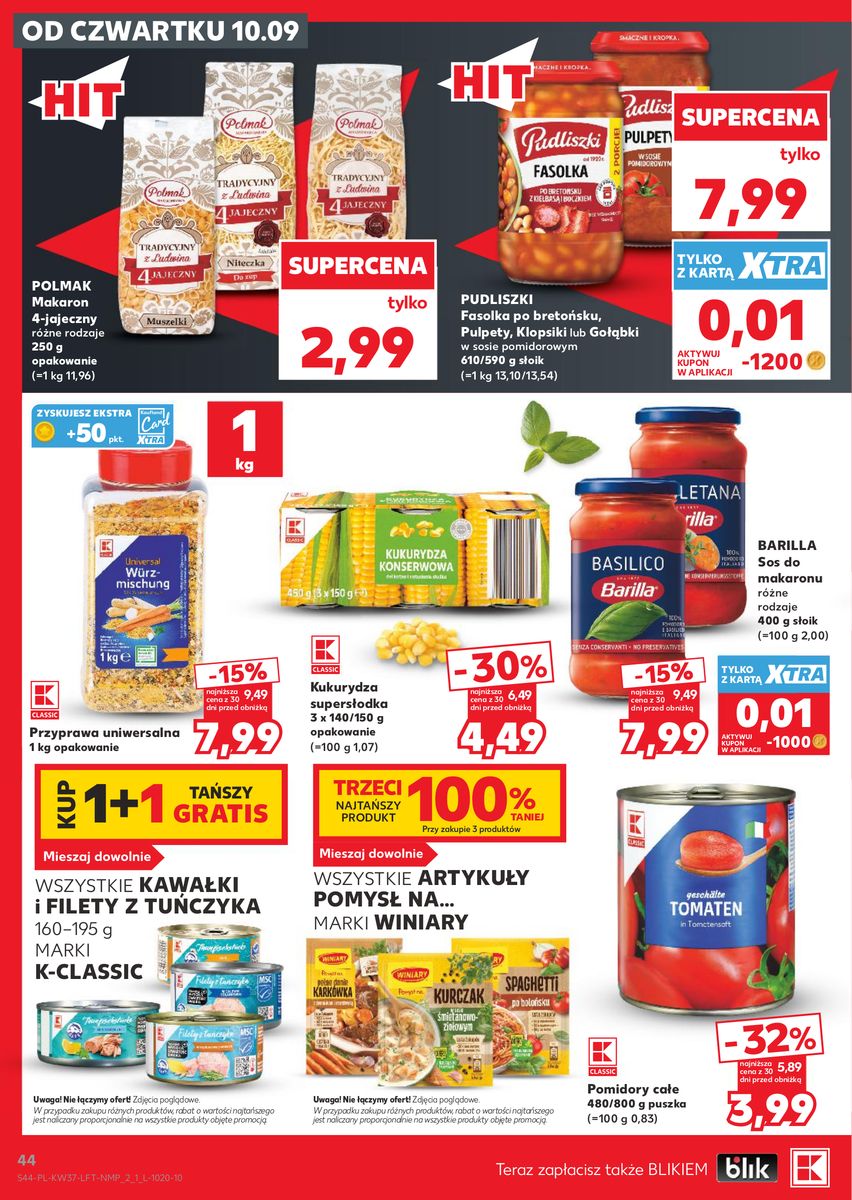 Kaufland catalog page 44 — 2026-09-10 to 2026-09-16