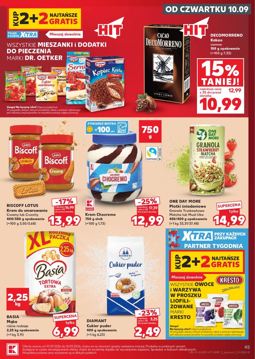 Kaufland catalog page 45 — 2026-09-10 to 2026-09-16