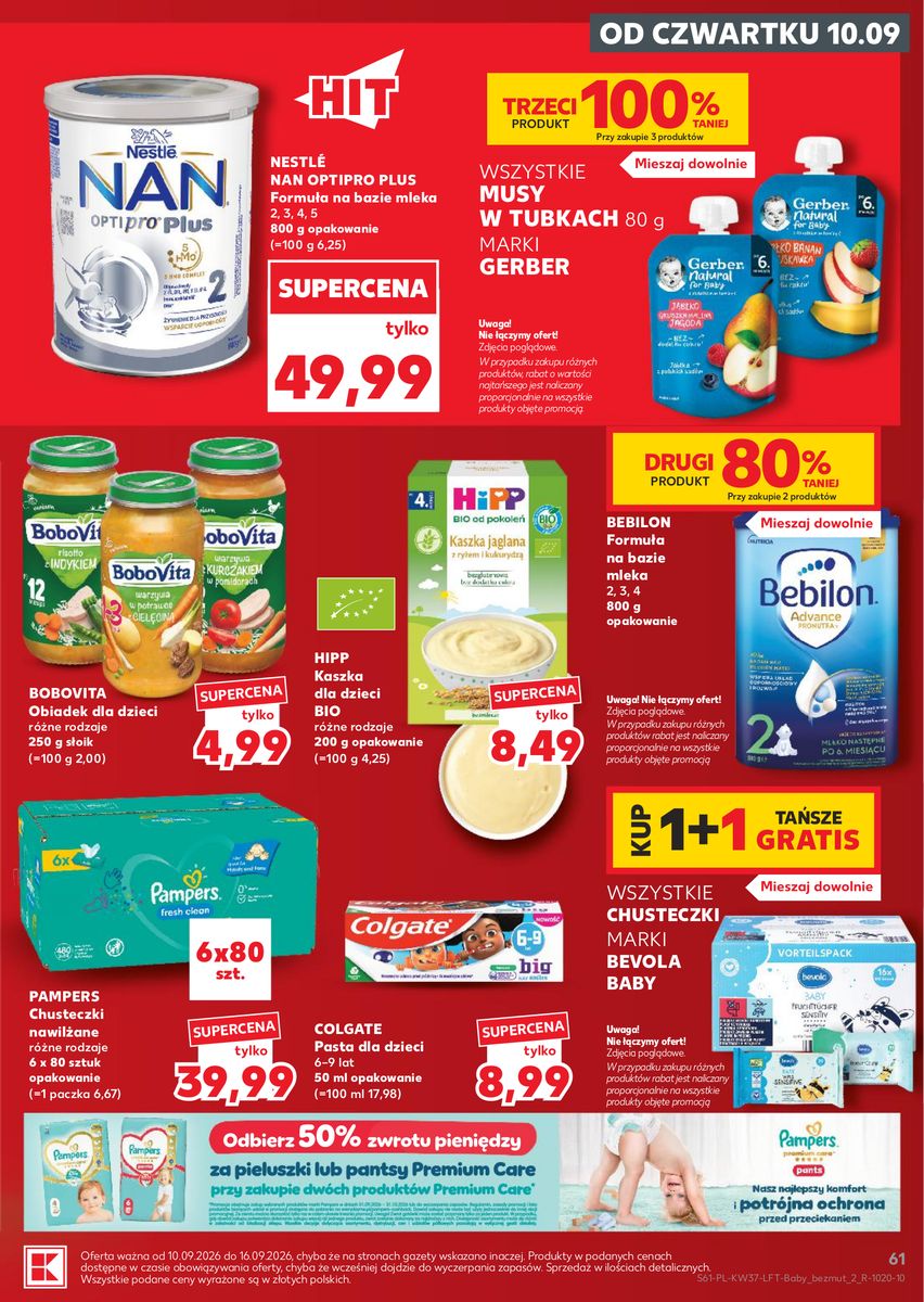 Kaufland catalog page 61 — 2026-09-10 to 2026-09-16
