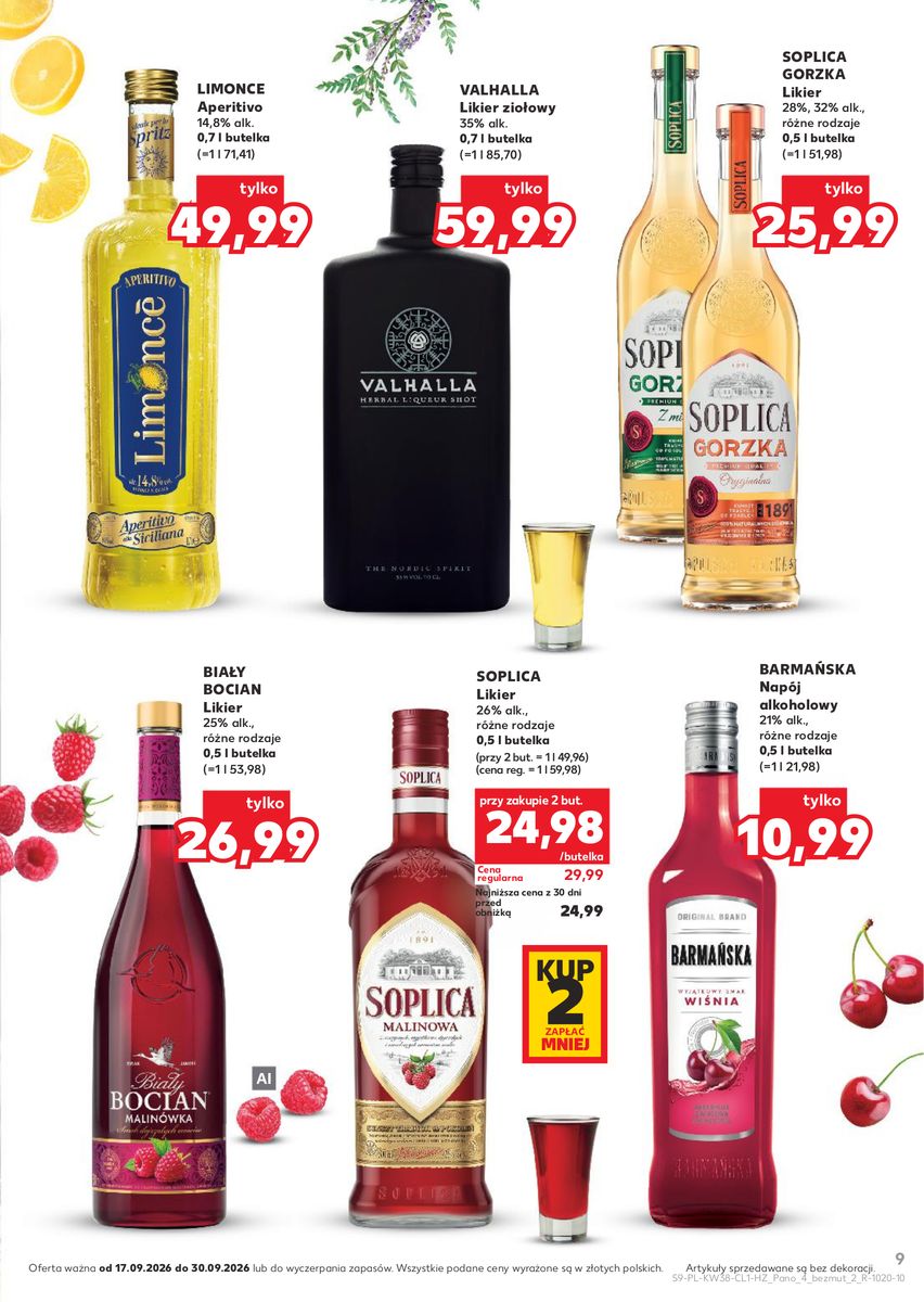 Kaufland catalog page 9 — 2026-09-17 to 2026-09-30