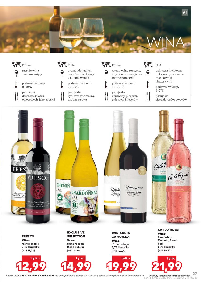 Kaufland catalog page 27 — 2026-09-17 to 2026-09-30