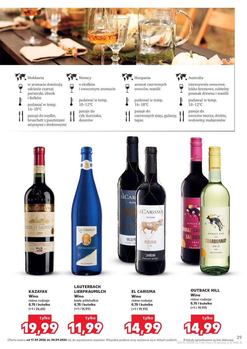 Kaufland catalog page 29 — 2026-09-17 to 2026-09-30