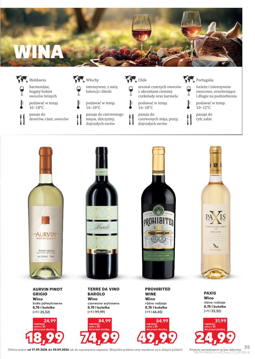 Kaufland catalog page 35 — 2026-09-17 to 2026-09-30