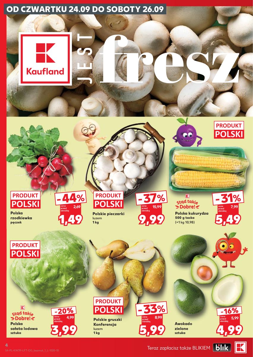 Kaufland catalog page 4 — 2026-09-24 to 2026-09-30