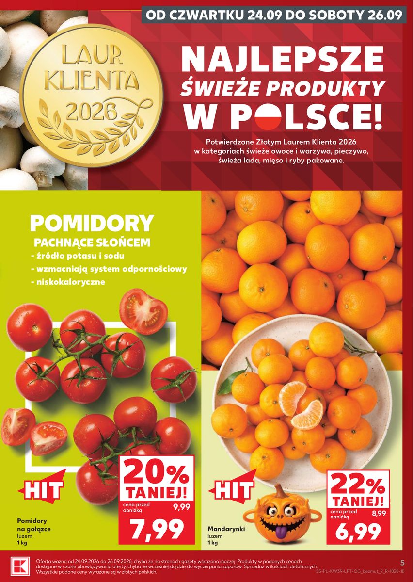 Kaufland catalog page 5 — 2026-09-24 to 2026-09-30