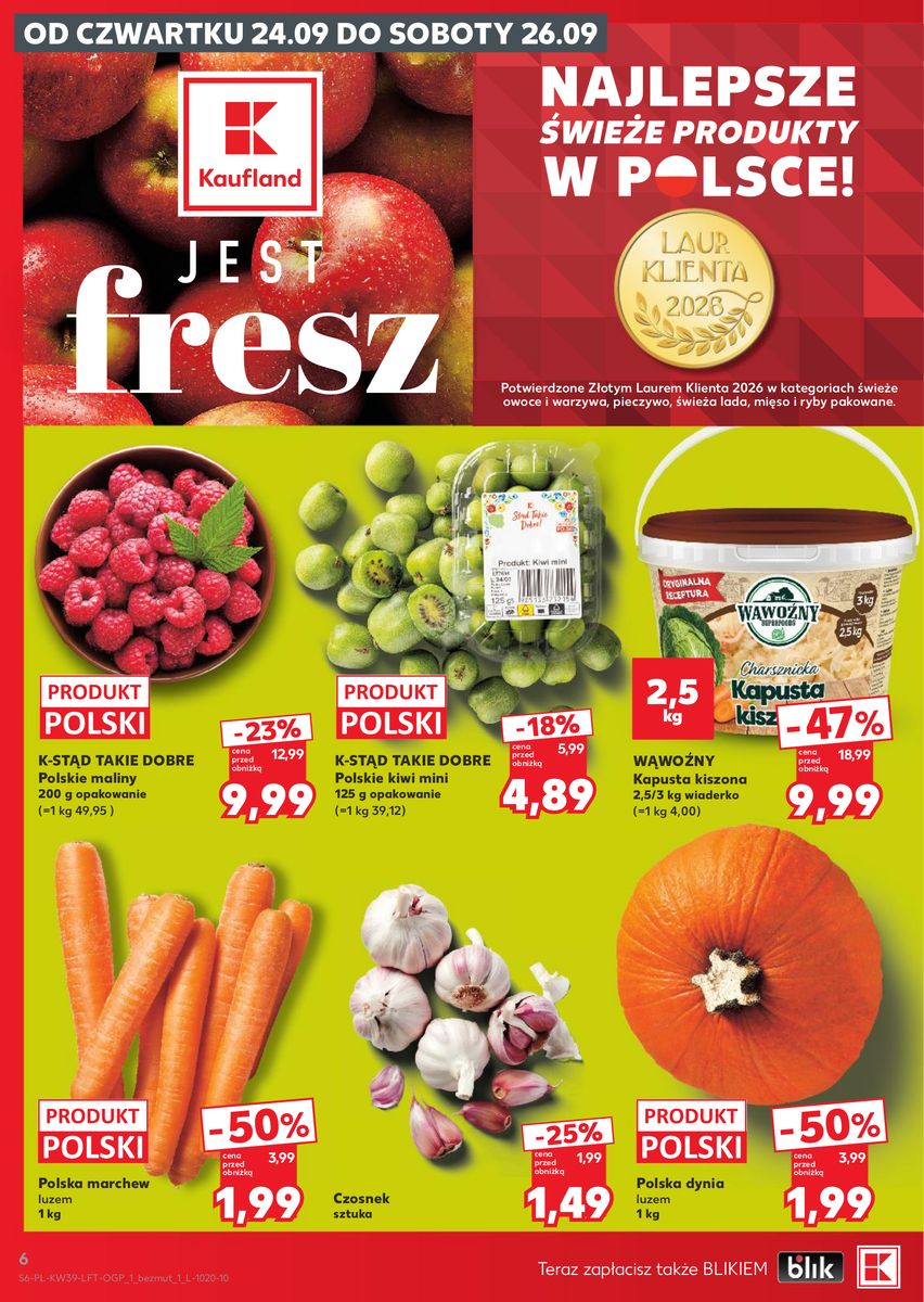 Kaufland catalog page 6 — 2026-09-24 to 2026-09-30