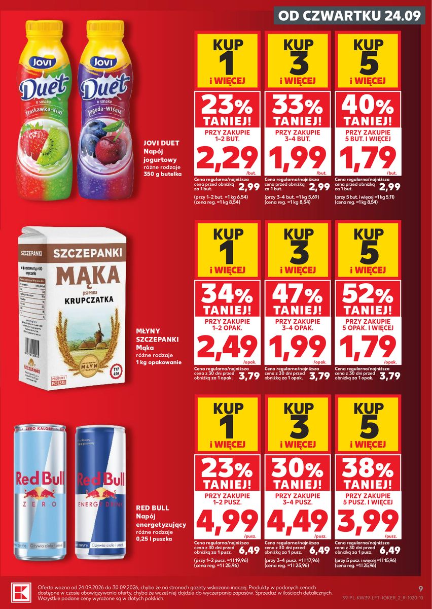 Kaufland catalog page 9 — 2026-09-24 to 2026-09-30