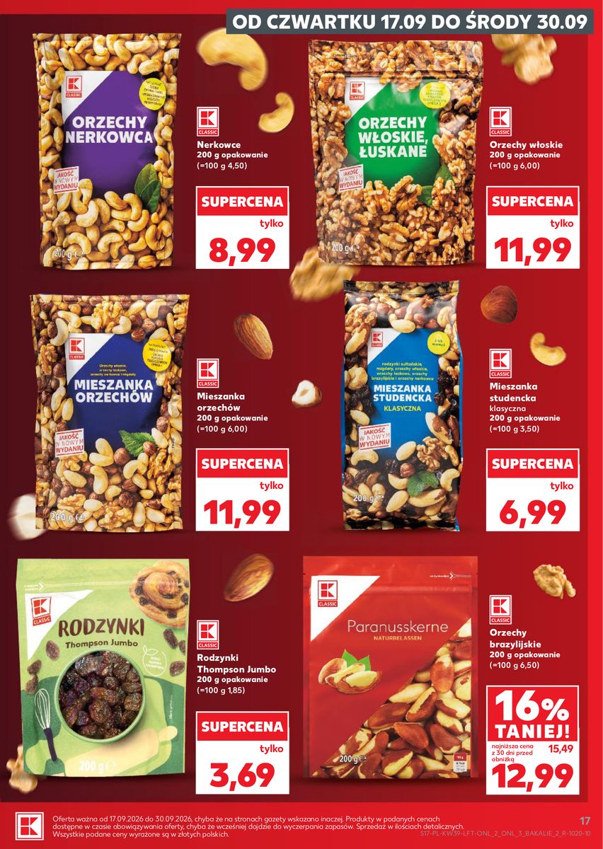 Kaufland catalog page 17 — 2026-09-24 to 2026-09-30