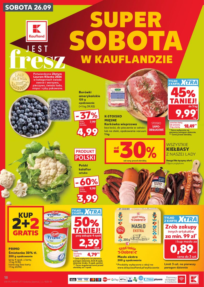 Kaufland catalog page 18 — 2026-09-24 to 2026-09-30