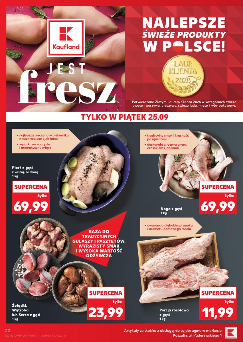 Kaufland catalog page 22 — 2026-09-24 to 2026-09-30