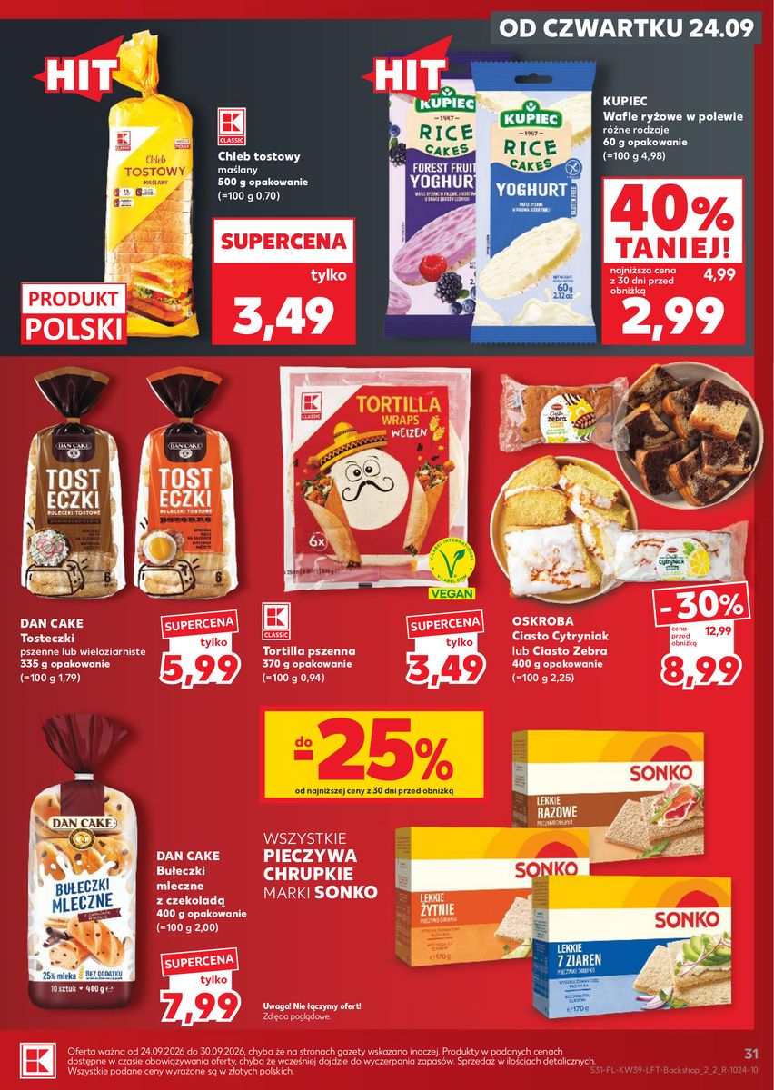 Kaufland catalog page 31 — 2026-09-24 to 2026-09-30