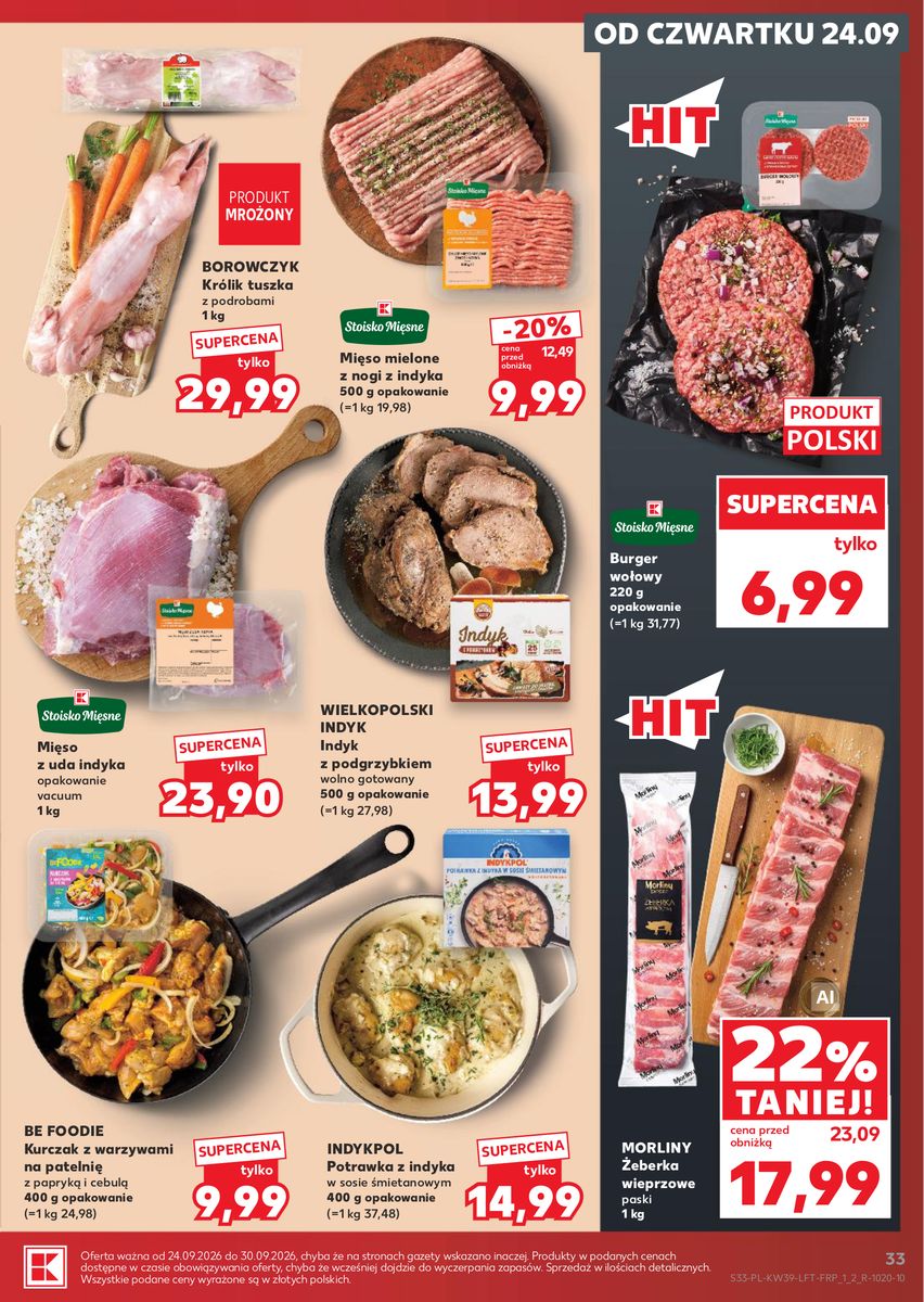 Kaufland catalog page 33 — 2026-09-24 to 2026-09-30