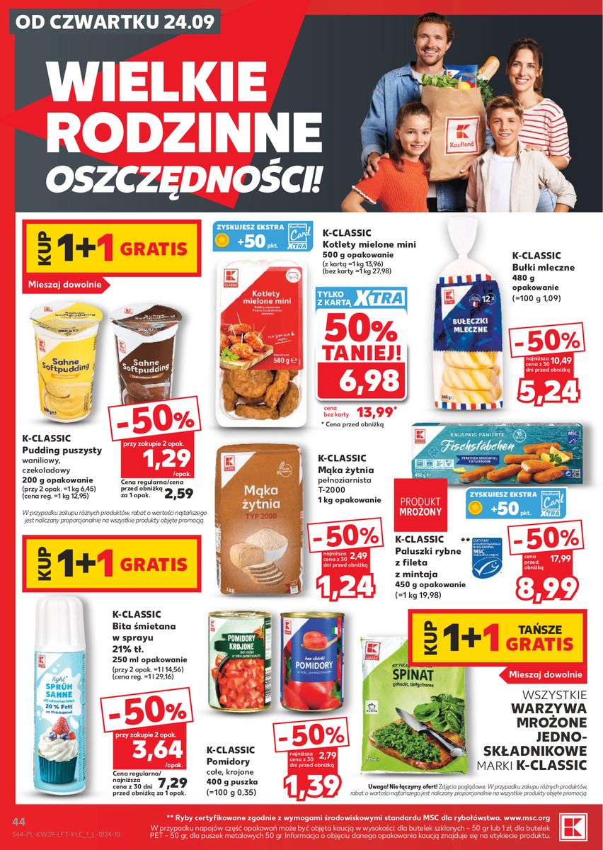 Kaufland catalog page 44 — 2026-09-24 to 2026-09-30