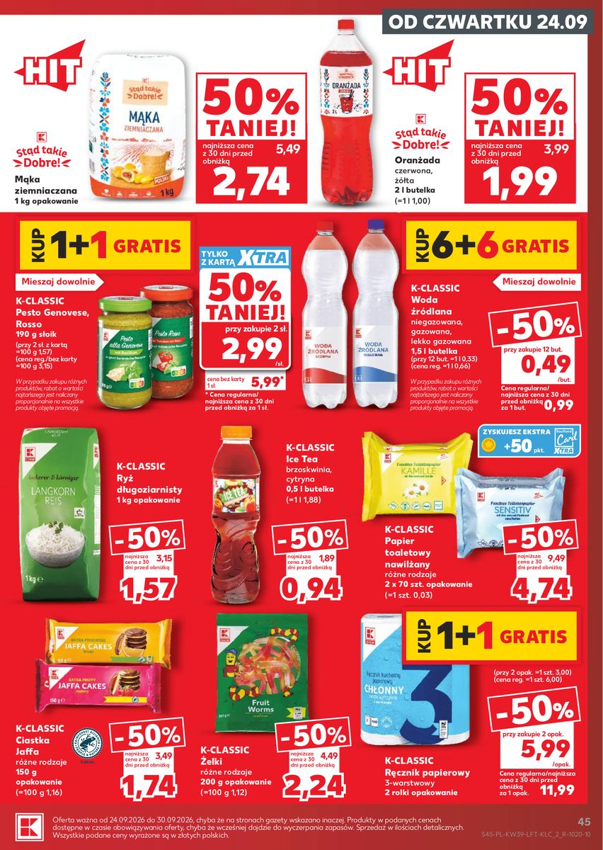 Kaufland catalog page 45 — 2026-09-24 to 2026-09-30