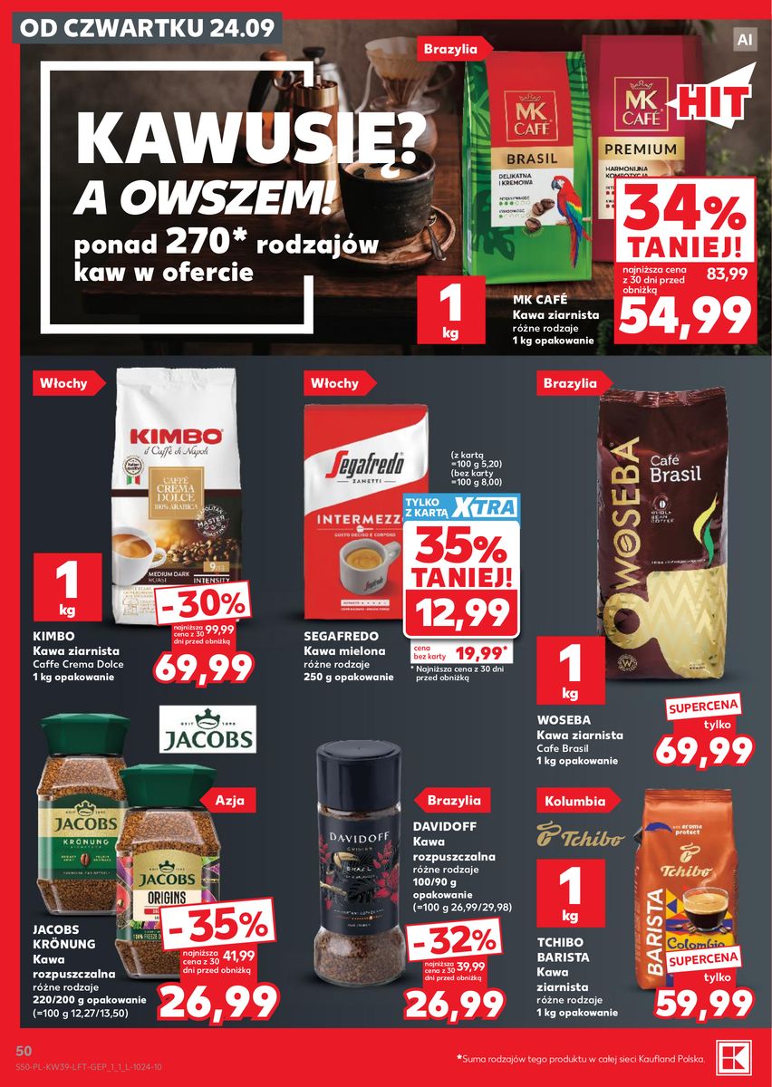 Kaufland catalog page 50 — 2026-09-24 to 2026-09-30