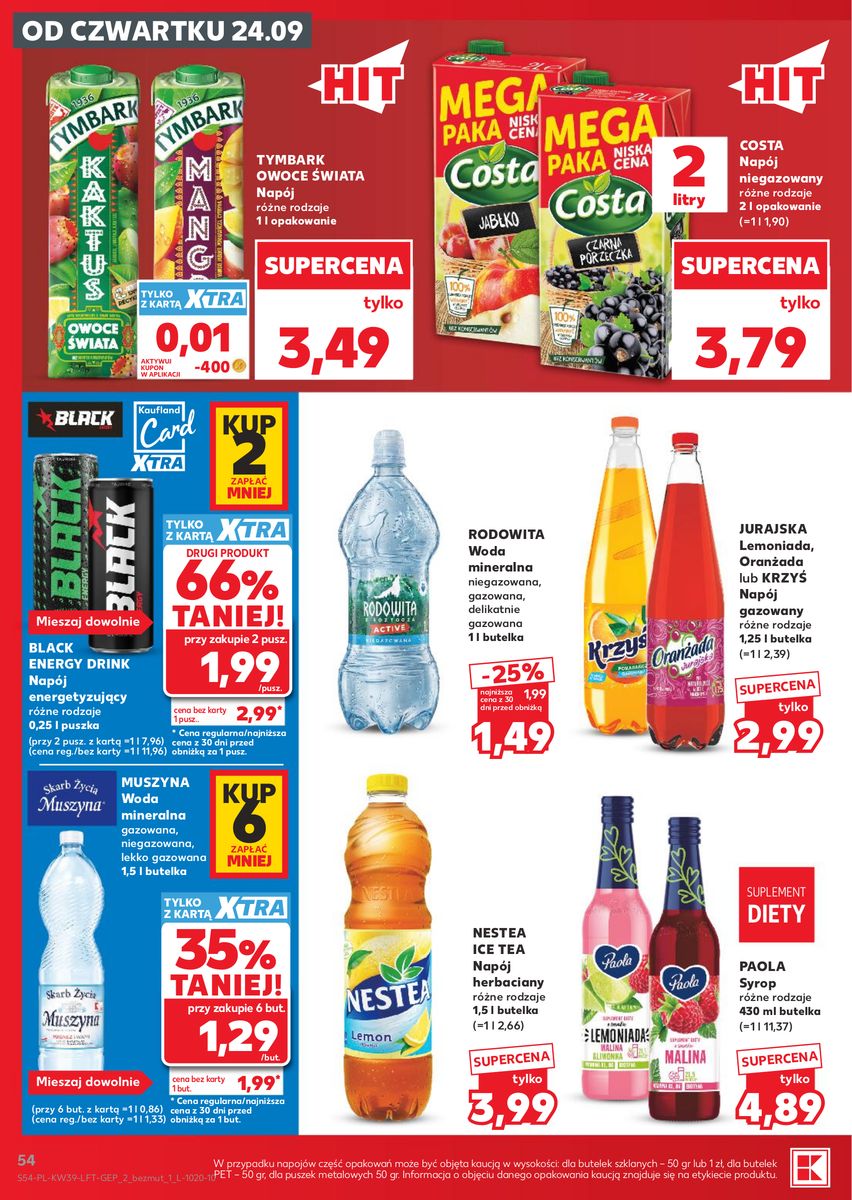 Kaufland catalog page 54 — 2026-09-24 to 2026-09-30