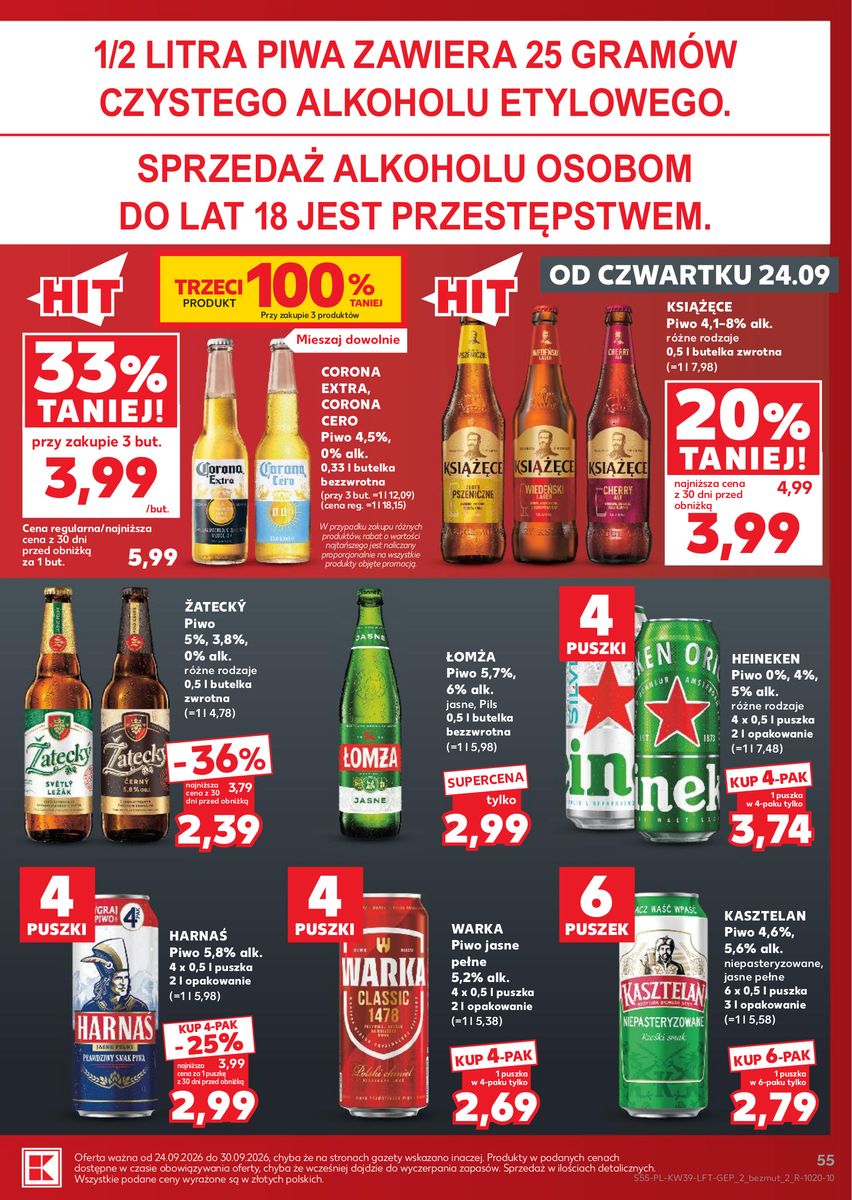 Kaufland catalog page 55 — 2026-09-24 to 2026-09-30