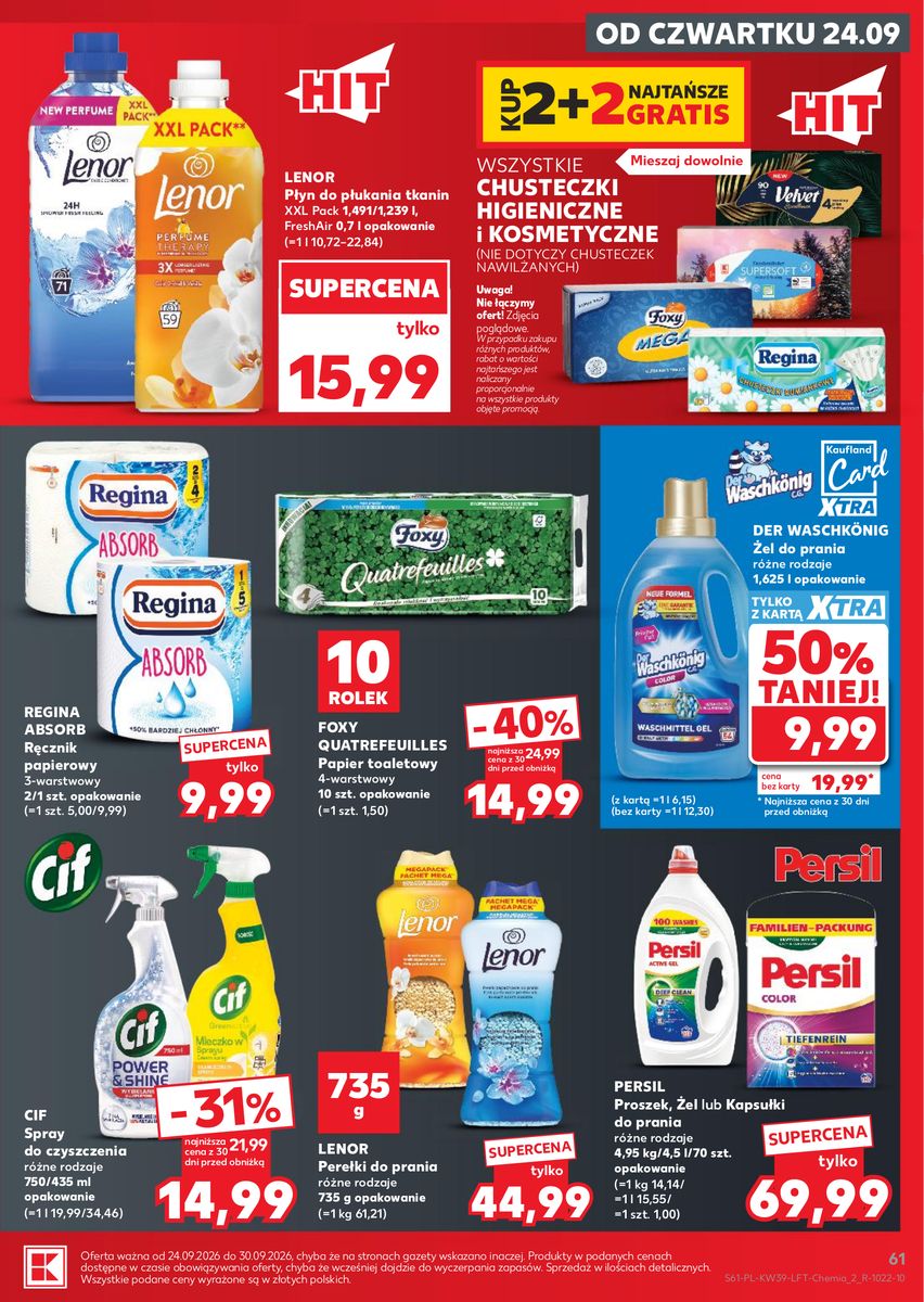 Kaufland catalog page 61 — 2026-09-24 to 2026-09-30
