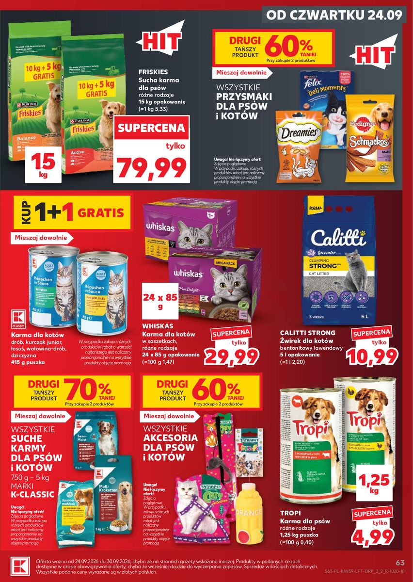 Kaufland catalog page 63 — 2026-09-24 to 2026-09-30