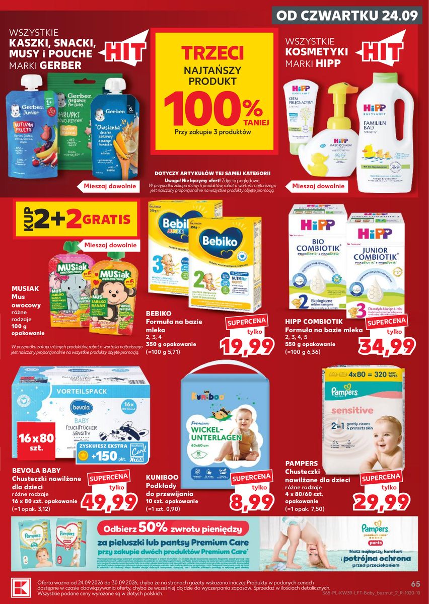 Kaufland catalog page 65 — 2026-09-24 to 2026-09-30