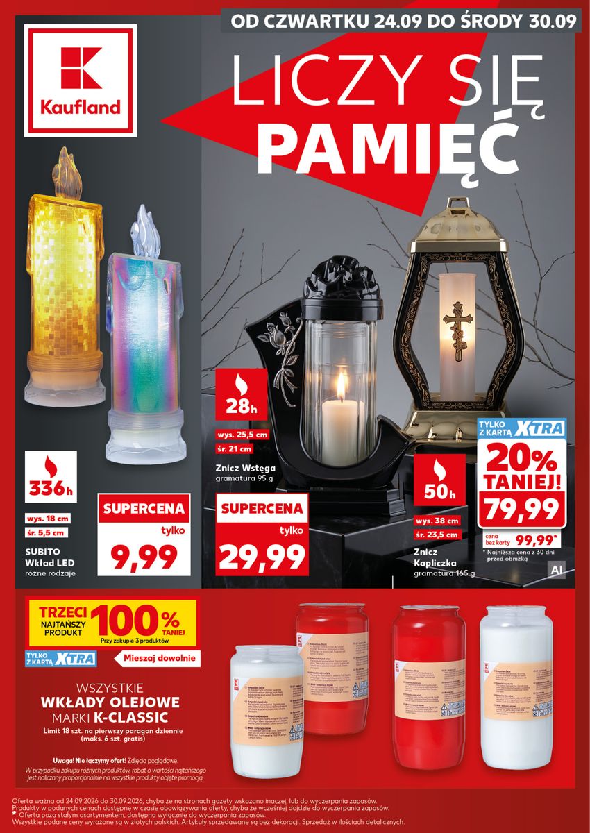 Kaufland catalog page 1 — 2026-09-24 to 2026-09-30