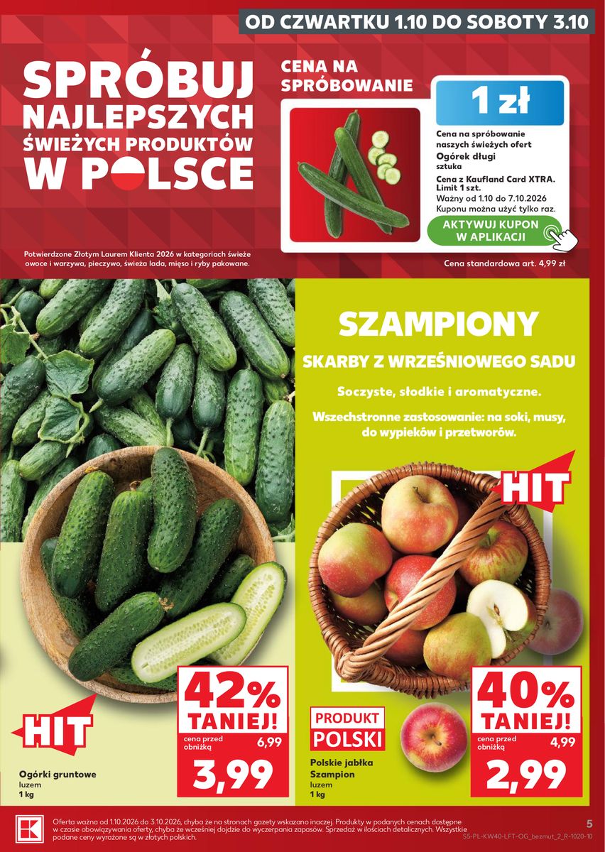 Kaufland catalog page 5 — 2026-10-01 to 2026-10-07