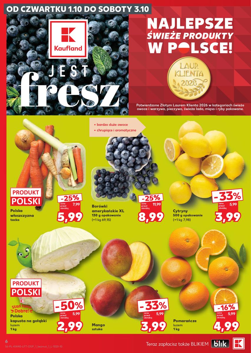 Kaufland catalog page 6 — 2026-10-01 to 2026-10-07