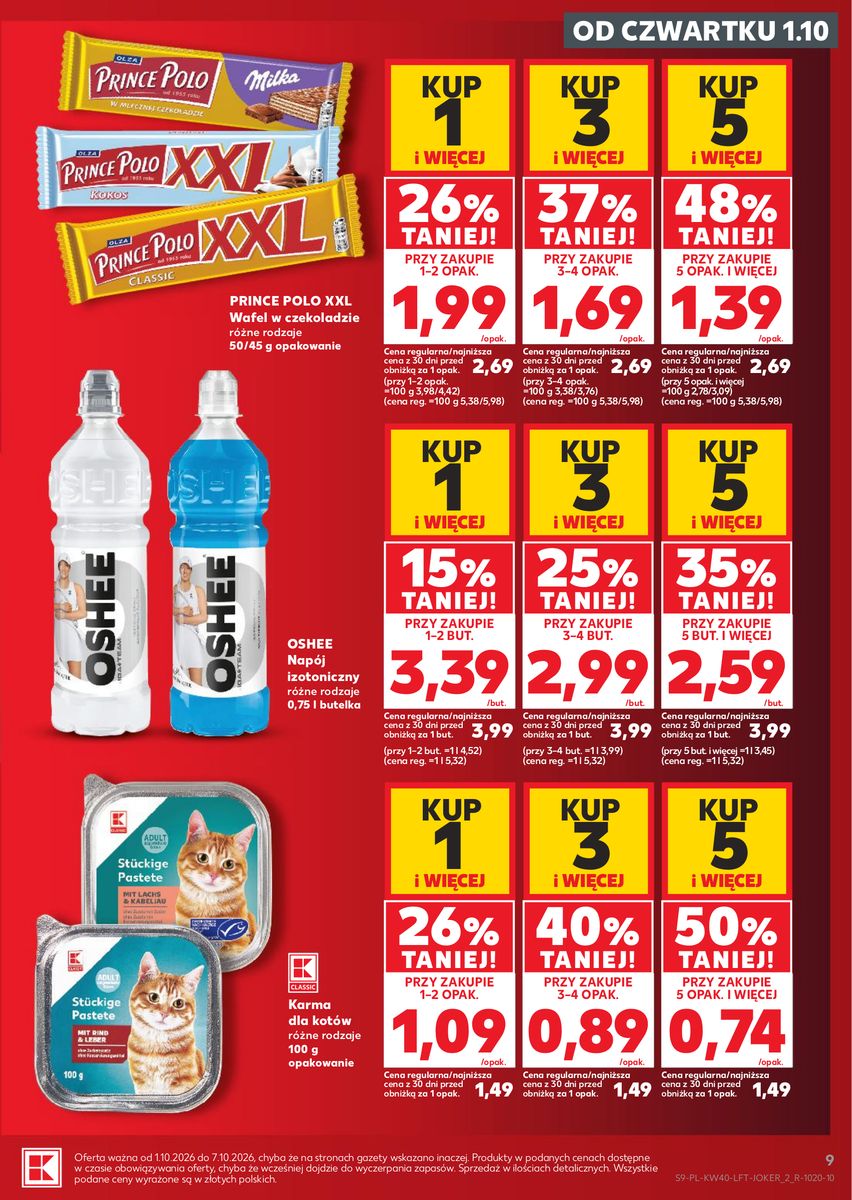 Kaufland catalog page 9 — 2026-10-01 to 2026-10-07