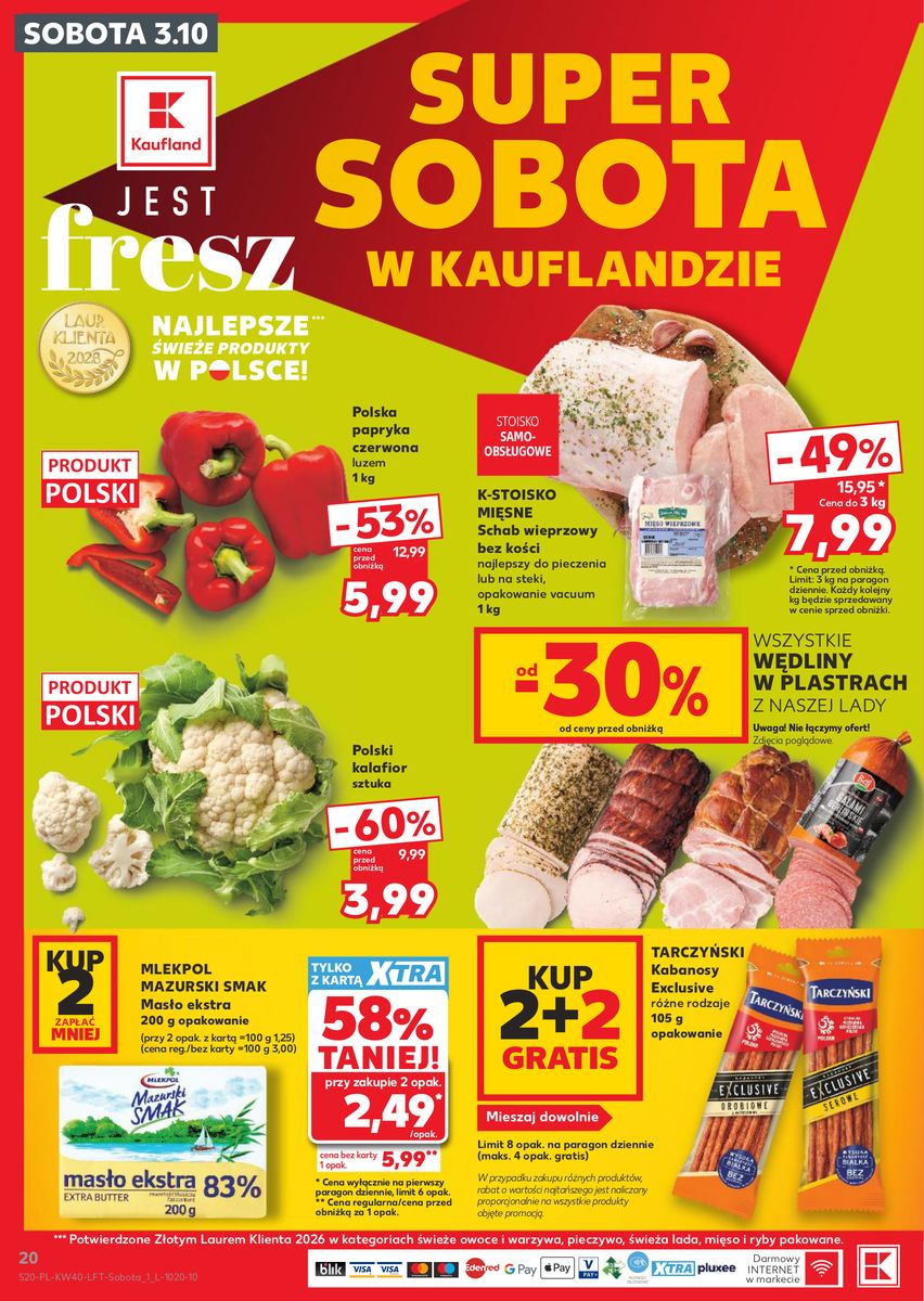 Kaufland catalog page 20 — 2026-10-01 to 2026-10-07