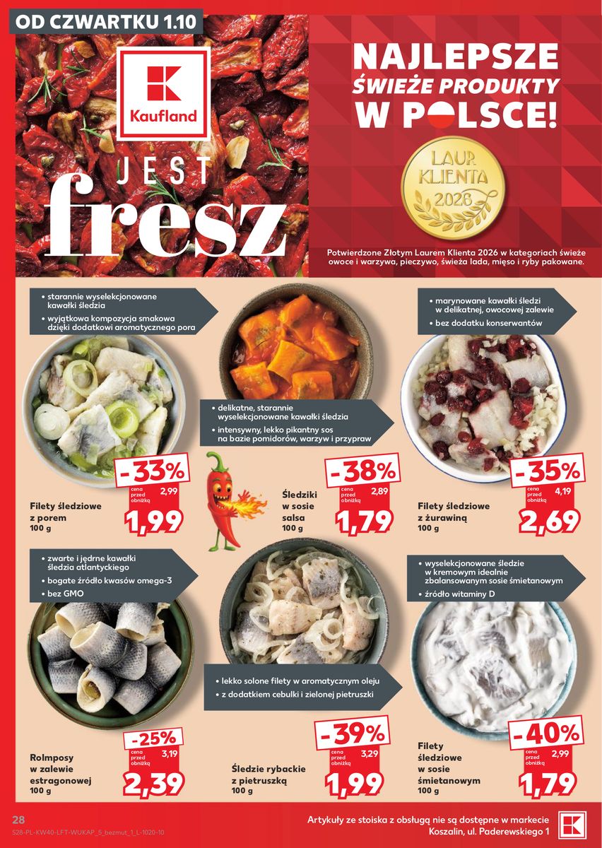 Kaufland catalog page 28 — 2026-10-01 to 2026-10-07