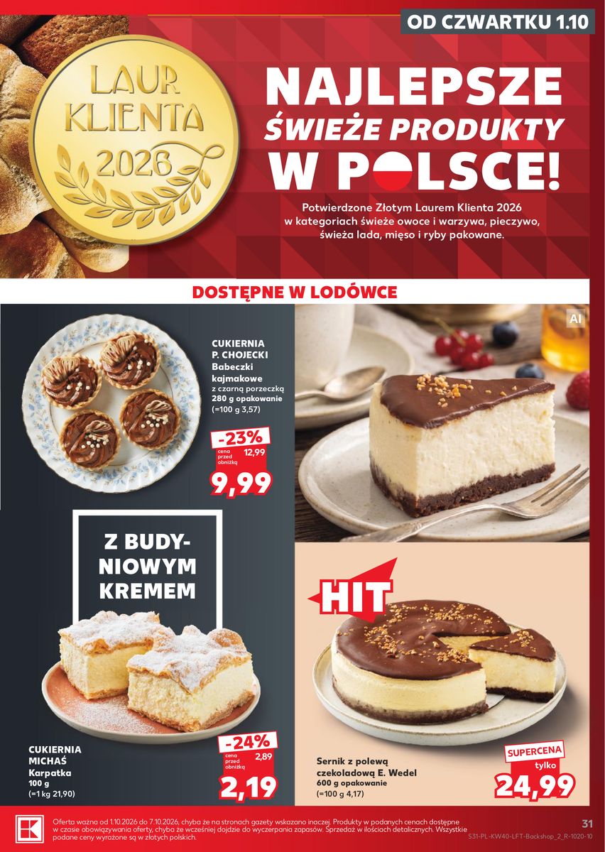 Kaufland catalog page 31 — 2026-10-01 to 2026-10-07